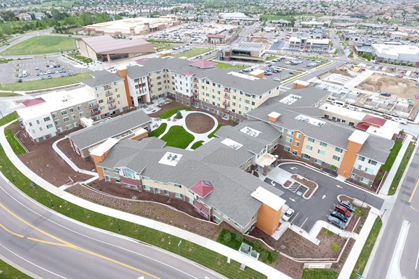 apartment buildings with roofing from our roofing company in colorado