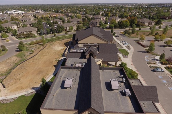 layered, multi-tiered roof installed by our roof contractors in the denver metropolitan area