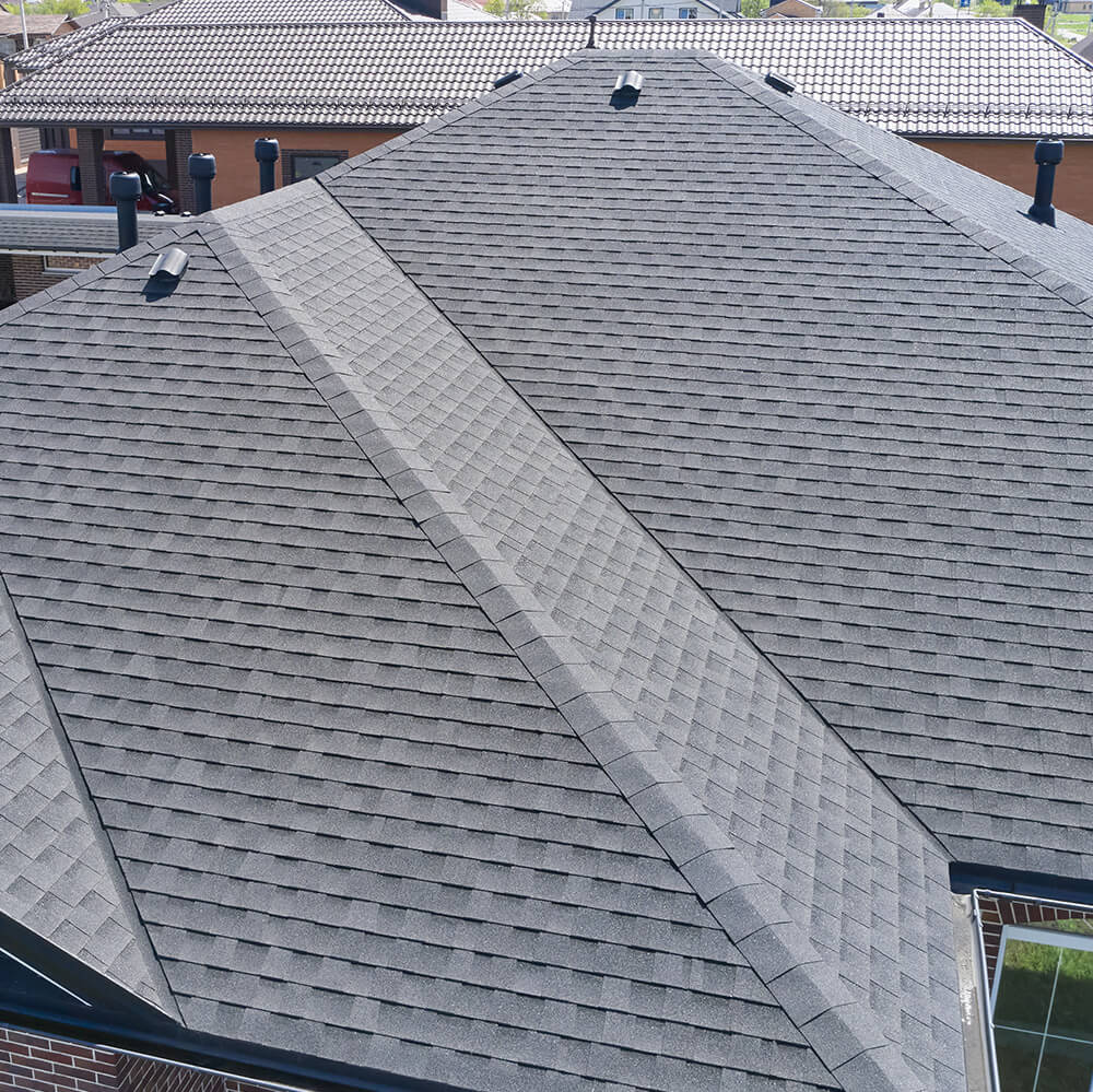 asphalt roof installation by our roofing contractors in colorado