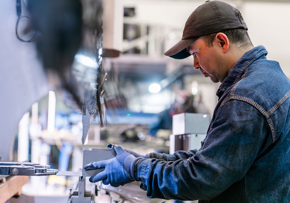 sheet metal installed by our roofing contractors in colorado