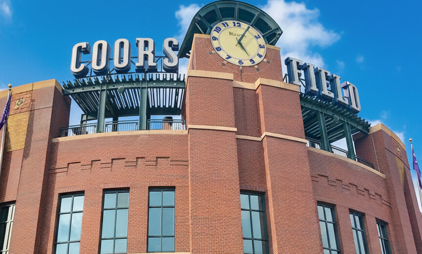 commercial roofing for a stadium in colorado