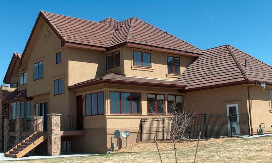 residential home with roofing from our roofers in colorado